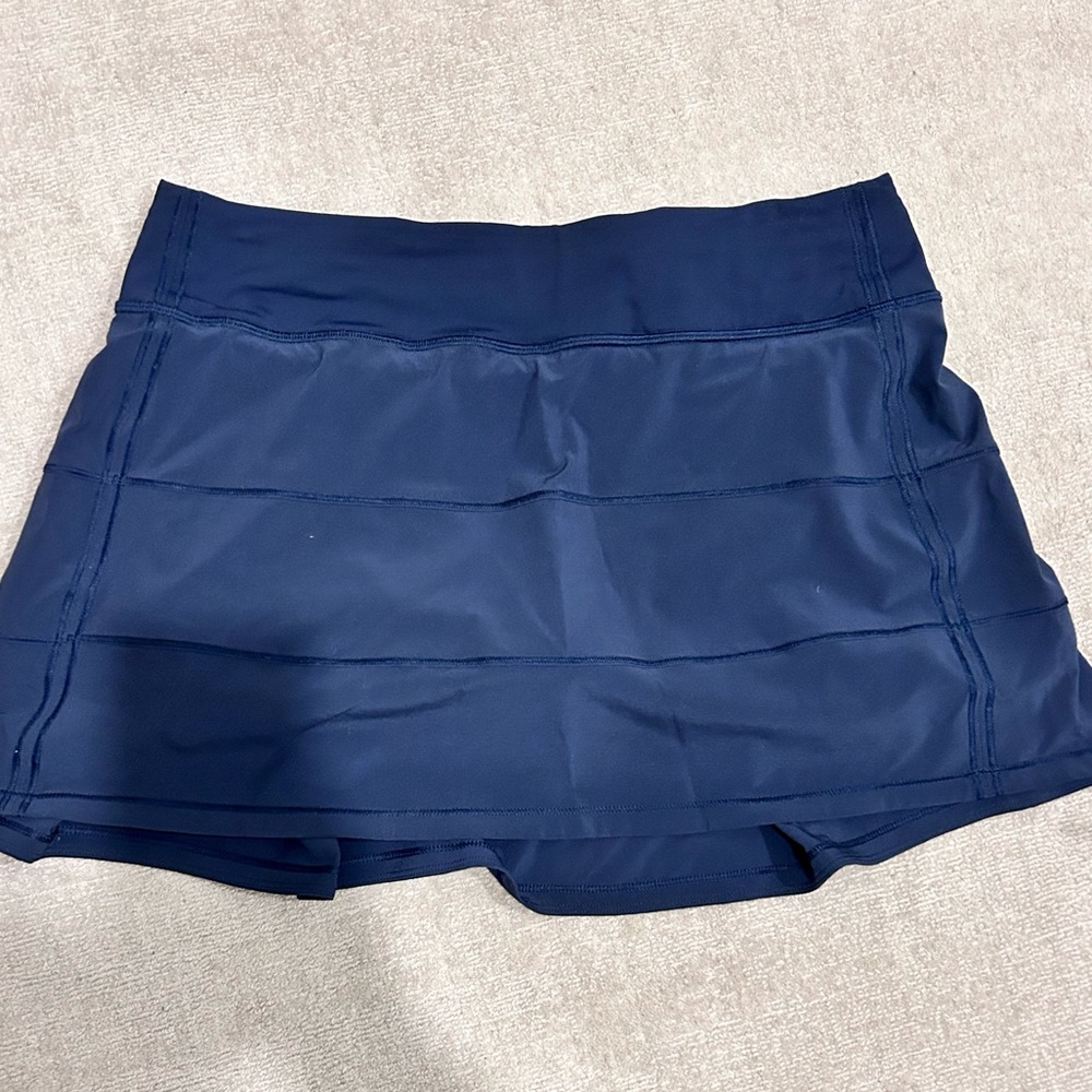 Lululemon pace rival skort - navy size 8